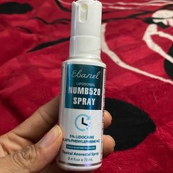 Numbing spray