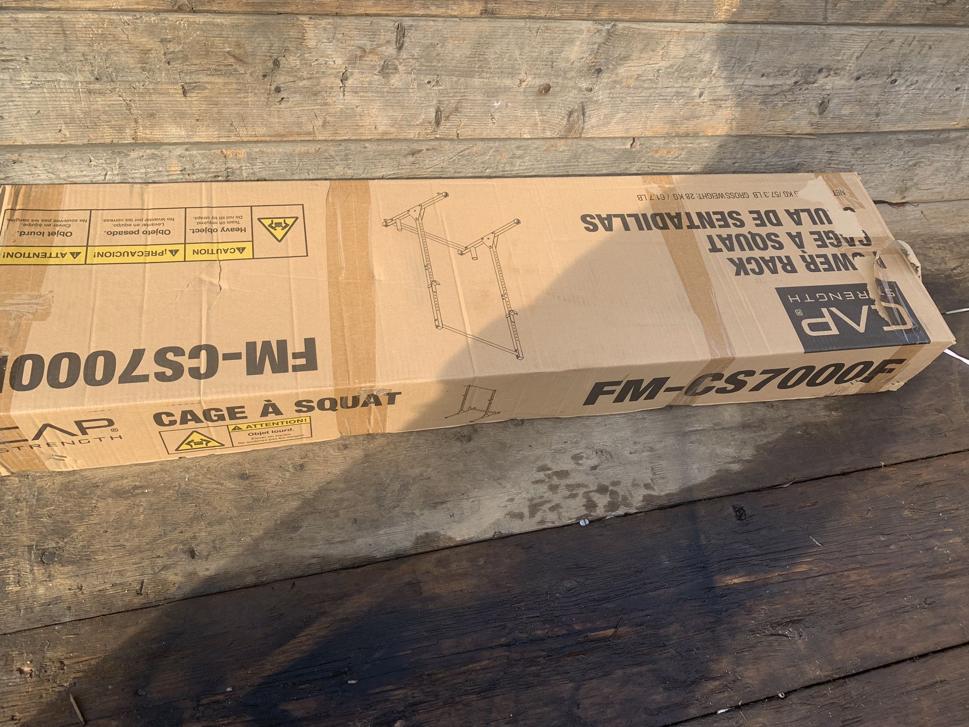 Cap Strength Pier Rack Cage A Squat New In Box for Sale in Fresno, CA ...