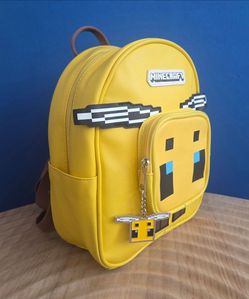 Minecraft Bee Craft Womens 10.5" Mini Backpack