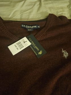 Red Polo Sweater