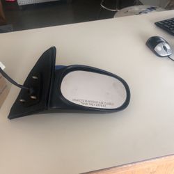 Toyota Corolla Power Black 1998 To 2002 Door Mirror Passenger Side 