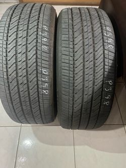 275/50/22. Two used Bridgestone tires, great tread please read description.