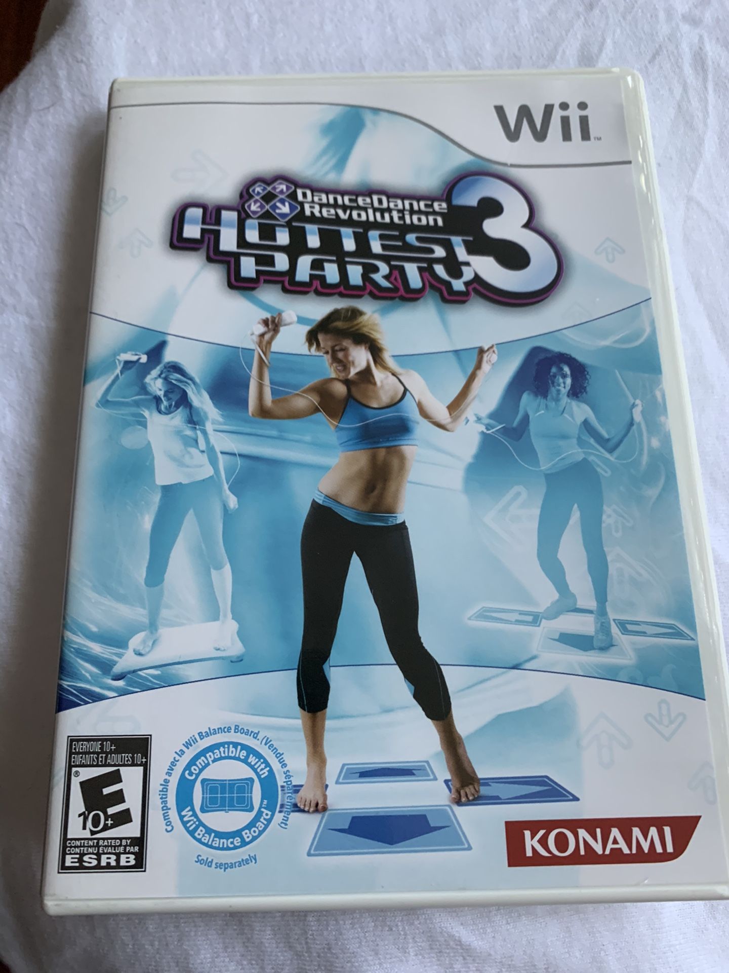 nintendo wii dance dance revolution 3 hottest party