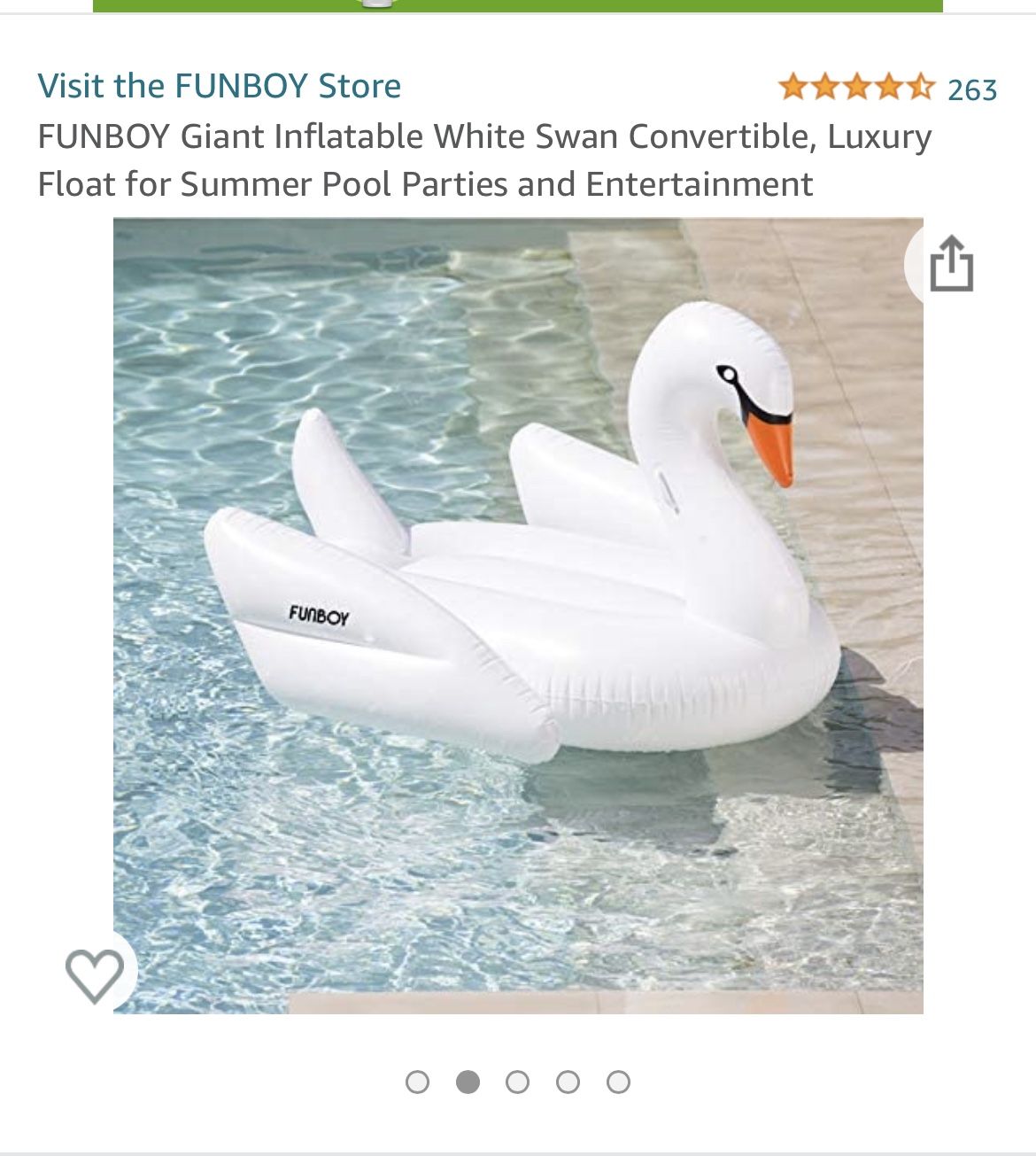 Swan Pool Inflatables