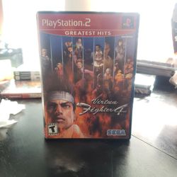 Ps2 Game Virtual Fighters 4