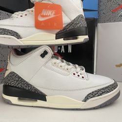 Air Jordan 3 Reimagined Size 12M ( Pick Up Only) 