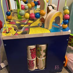 Activity cube toddler