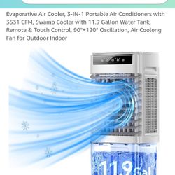 Evaporative Portable Air conditioner Free