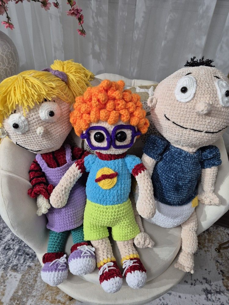 Rugrat Crochet Dolls