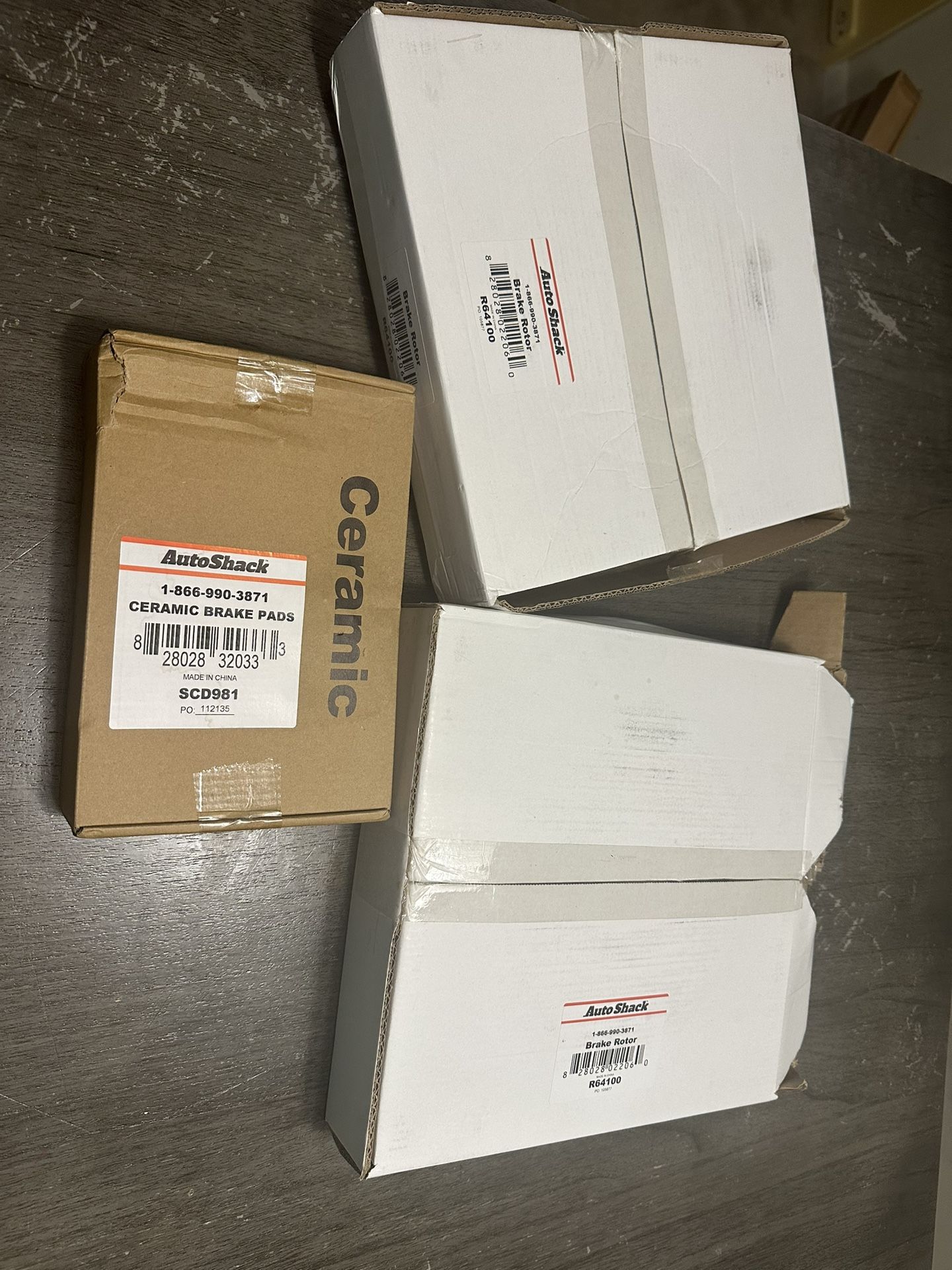 BRAND NEW AutoShack Brake Rotors & Brake Pads (Full Set)