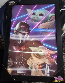 Star wars puzzles/ frame