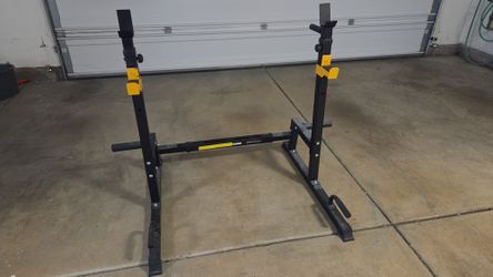Adjustible Bench and Squat rack