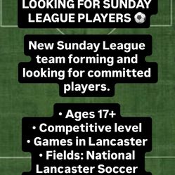 Sunday League Soccer Players 