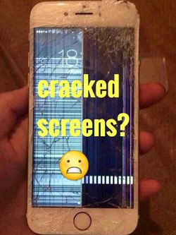 Crack screens iphone 6 plus 7 plus 8 plus