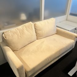 Ultra Suede Two Seater Sofa