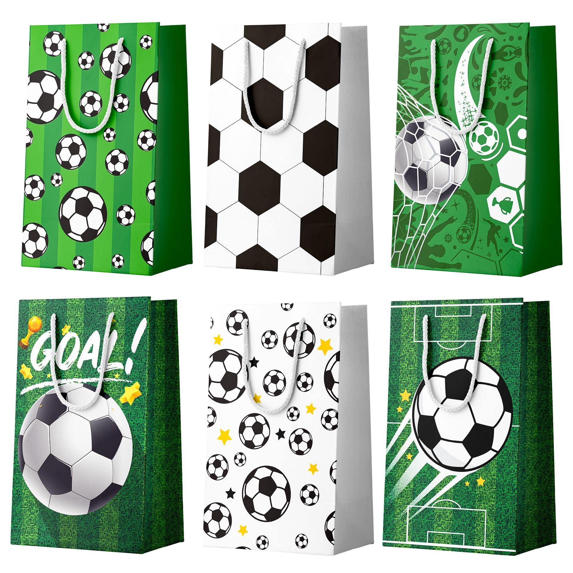24pcs Soccer Gift Bags(New, Unopened )