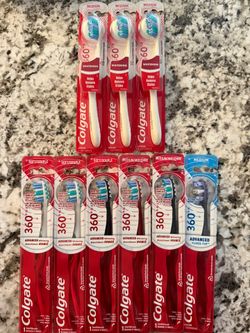 Colgate toothbrushes