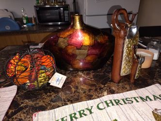 🏺🐘Home Decor Lot Of 3 🐘🏺