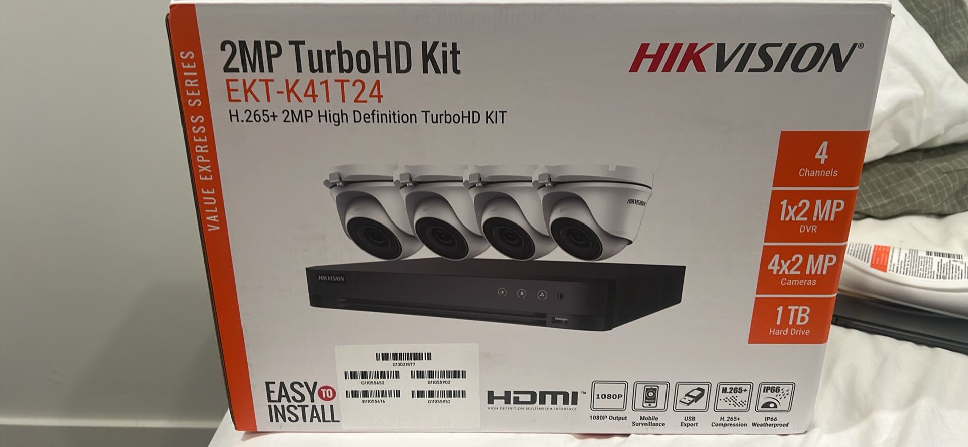 HIK ViSION 2MP turbo HD kit