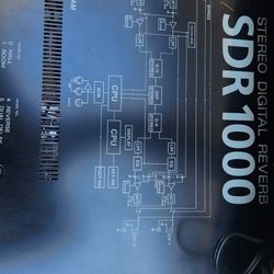Ibanez SDR 1000 Stereo REVERB Unit