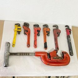 Set De Herramienta Usada Para Plomeria/Pipas