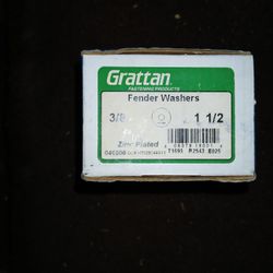 3/8 x 1-1/2 inches Fender Washer, box of 100