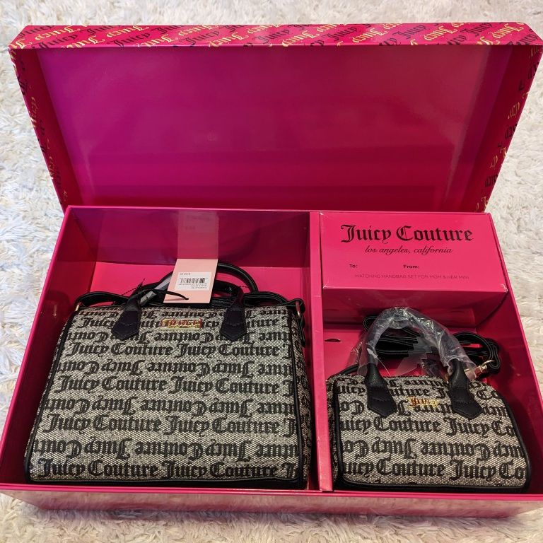 Juicy Couture, Bags, Juicy Couture Mommy And Me Speedy Set