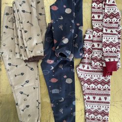 PJ’s Fo Boys 100% Cotton Never Used For $2 Each .2 PJ’s Side 2T/3T ; 1 (red&white ) 4T
