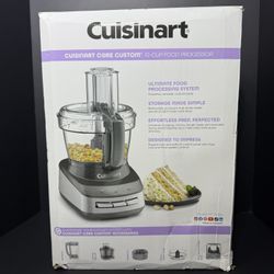(New 😃) Cuisinart Core Custom 10-Cup Food Processor - Anchor Gray - FP-110AG