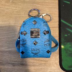 MCM keychain backpack 