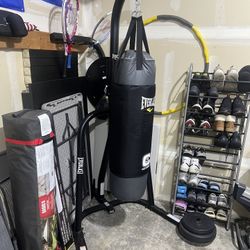 Everlast Punching Bag/stand