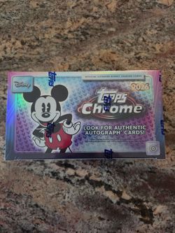 2026 topps chrome Disney hobby box