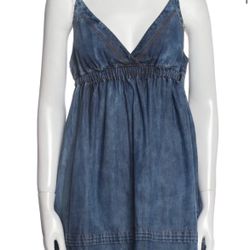 HTF John Galliano Dior Jean Dress Authentic  40 Small