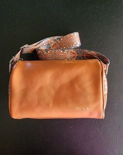 Tan Burrito-Style Crossbody