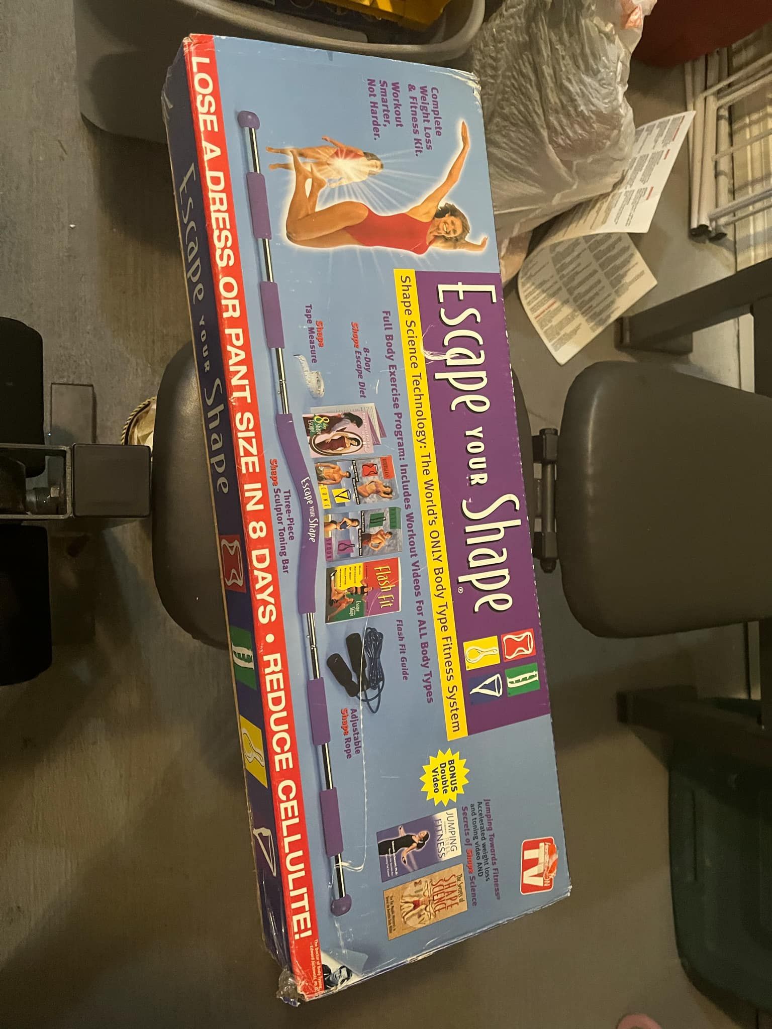 Escape Your Shape Fitness System Box