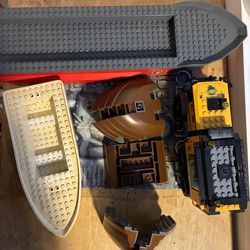 LEGO boats and truck lot