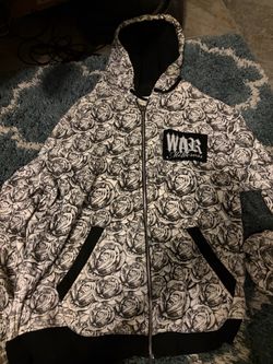 Vintage 2XL WAR WE ALL RIDE Hoodie