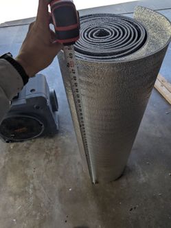 Aluminum Insulation Roll, 1/4" x 48"