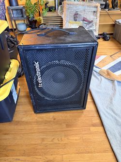 TC Electronic BG250-115 250W 1x15 Bass Combo Amplifier TonePrint Working