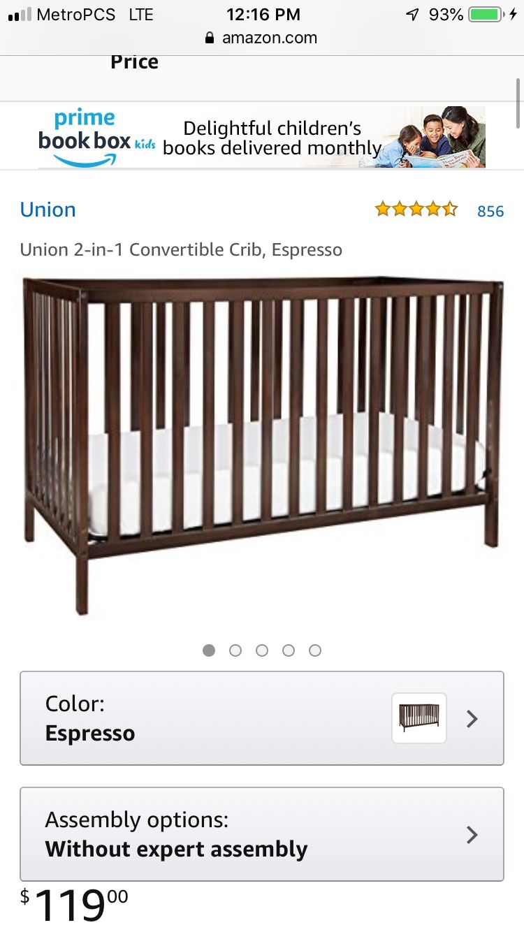 Convertible Crib/Bed