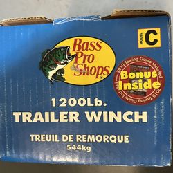 Bass Pro Shop Trailer Winch-Brand New