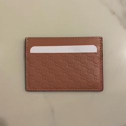 Authentic Gucci Microguccissima Cardholder 