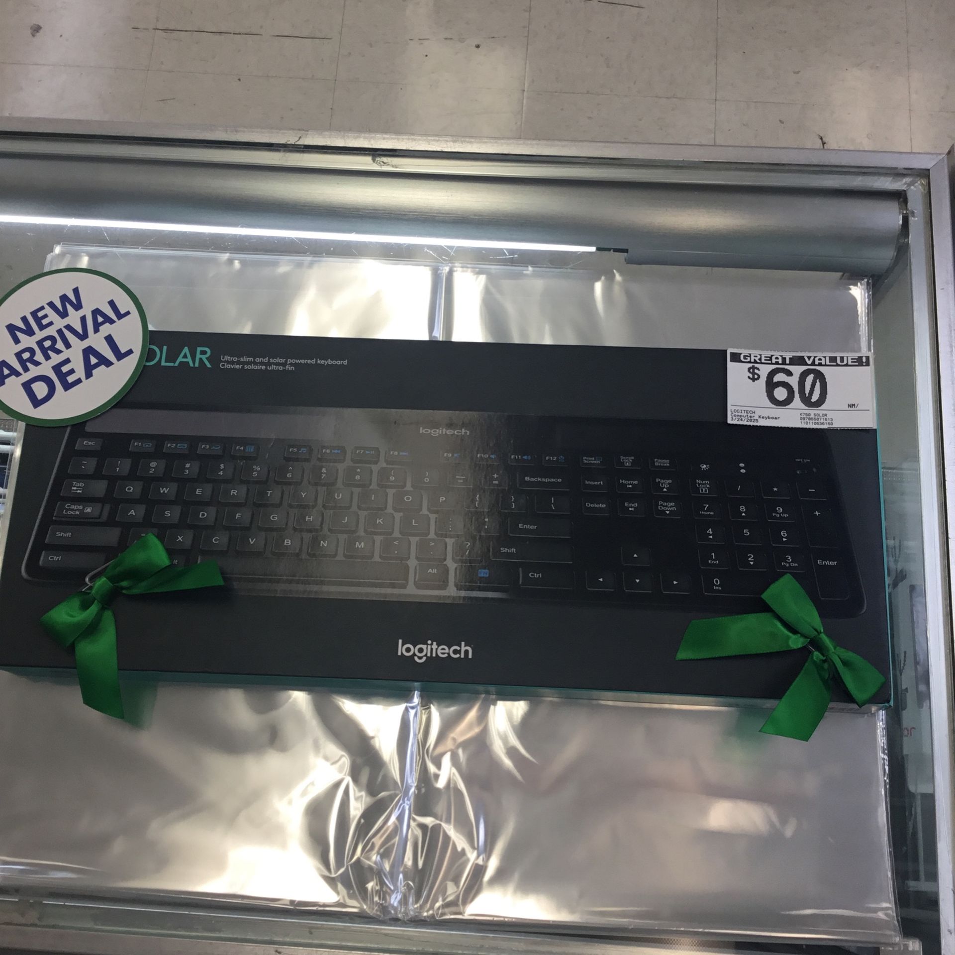$60. Solar Computer Keyboard
