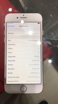 IPHONE 8 256 GB AT&T NET10 CRICKET