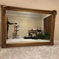 Antique Approx 100” Mirror Good Condition