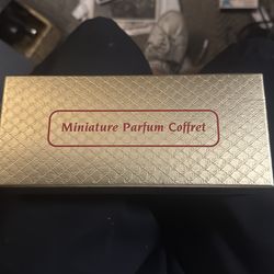 Perfume miniature parfum coffret