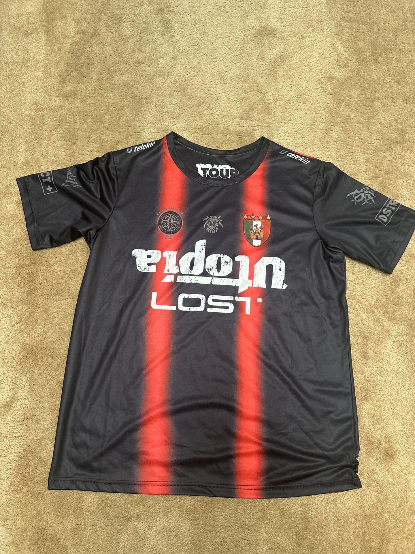 Italy Travis Scott Jersey From Countries Tour