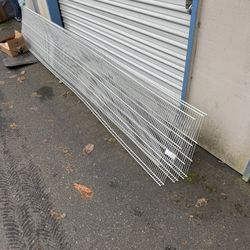 ClosetMaid 12 Foot Shelving (4) And Brackets