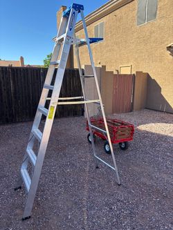 New 8’ Werner Aluminum Ladder