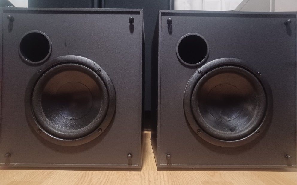 KLH Theater Surround Sound 8" Powered Subwoofers